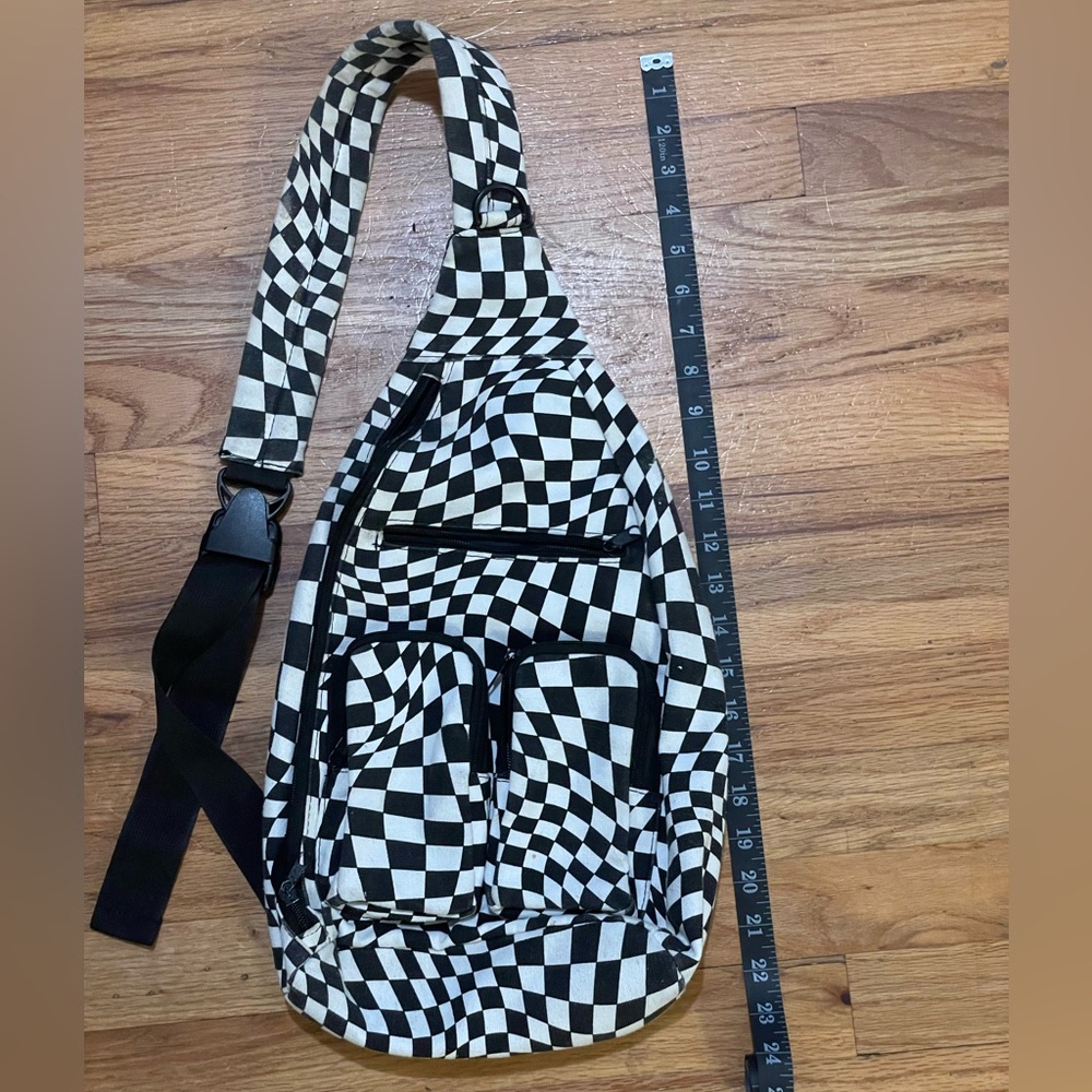 Checkered Sling Bag